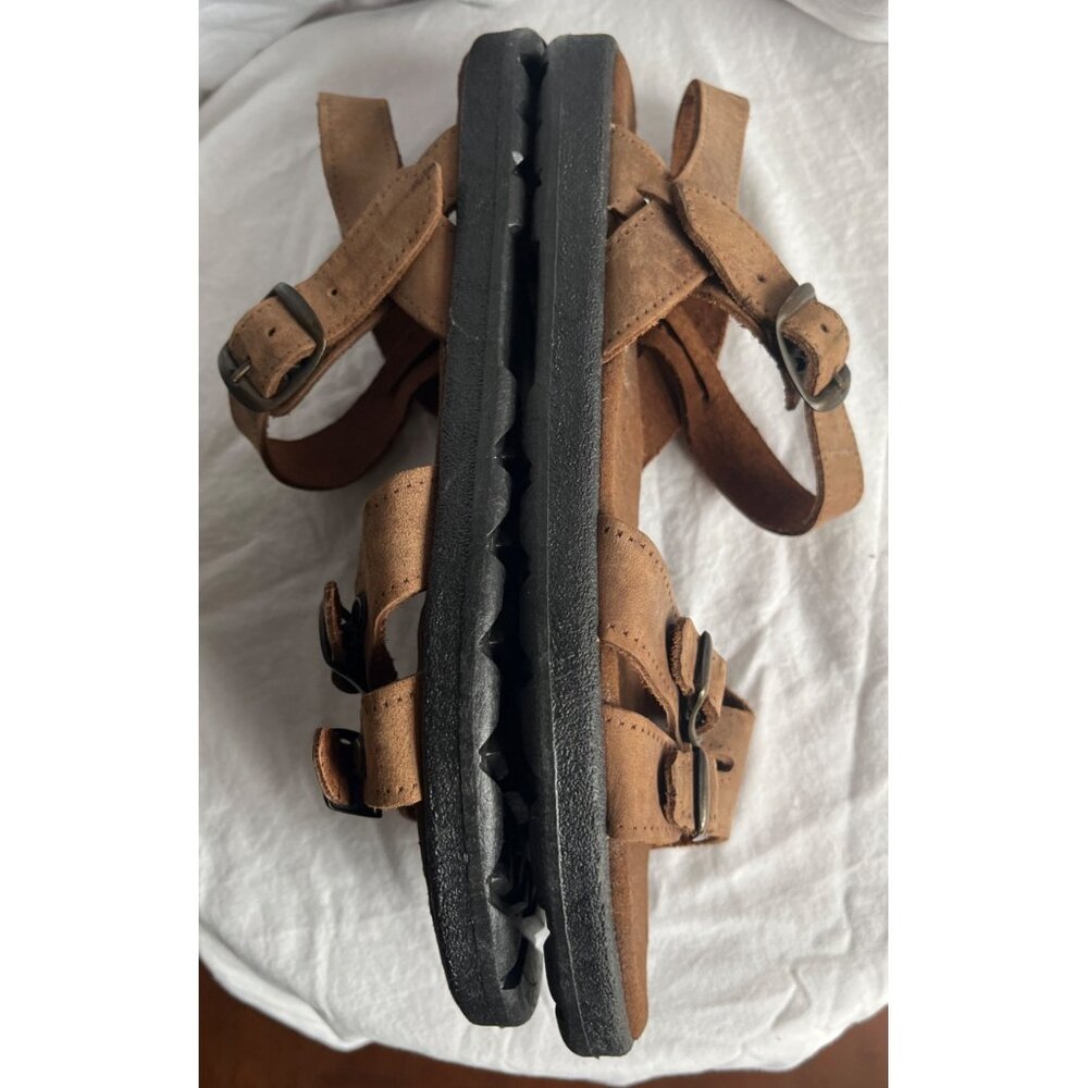Northwest Territory Sandals Brown Leather Rugged Outdoors Casual Comfort Women 7 - Picture 6 of 10